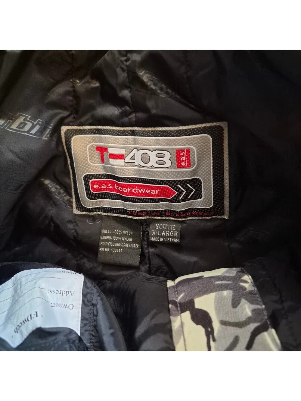 Turbine boardwear 408